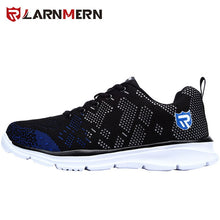 Load image into Gallery viewer, LARNMERN Lightweight Breathable Men Safety Shoes Steel Toe Work Shoes For Men Anti-smashing Construction Sneaker With Reflective